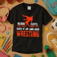 Wrestling Apparel Kids T-Shirt thumb 3