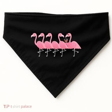 Wine And Flamingo USA-Made Doggie Bandana