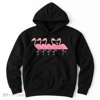 Wine And Flamingo Hoodie thumb 0