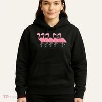 Wine And Flamingo Hoodie thumb 5