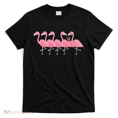 Wine And Flamingo T-Shirt