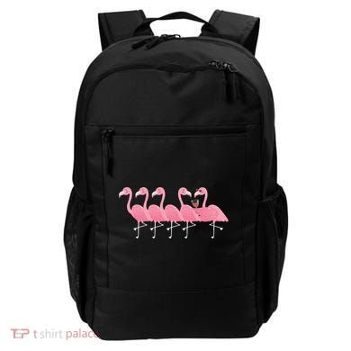 Wine And Flamingo Backpack