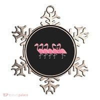Wine And Flamingo Ornament thumb 0
