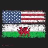 Welsh American Flag Wales Usa Pride America Women's Sweatshirt thumb 2