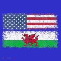 Welsh American Flag Wales Usa Pride America Tote Bag thumb 4