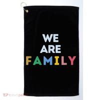 We Are Family Golf Towel thumb 0