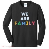 We Are Family Kids Long Sleeve Shirt thumb 0