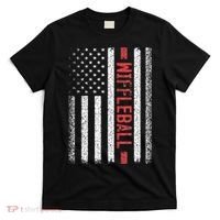 Wiffleball American Flag 4th of July Cool Player Novelty T-Shirt thumb 0