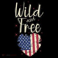 Wild And Free Usa Heart Coffee Mug thumb 5
