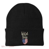 Wild And Free Usa Heart Beanie thumb 0