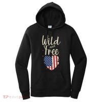 Wild And Free Usa Heart Women's Hoodie thumb 0