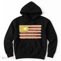 Waffle Bacon USA Flag Hoodie thumb 0