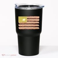 Waffle Bacon USA Flag Tumbler thumb 0