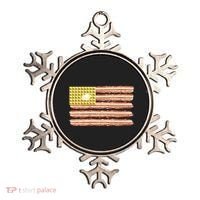 Waffle Bacon USA Flag Ornament thumb 0