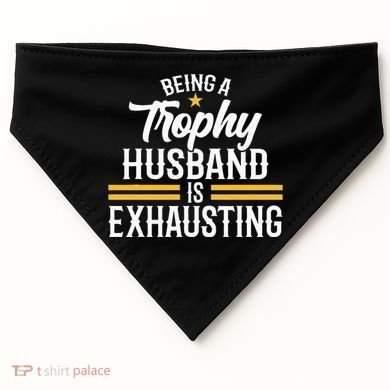 Wedding Anniversary Graphic For Husband USA-Made Doggie Bandana