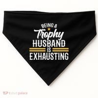 Wedding Anniversary Graphic For Husband USA-Made Doggie Bandana thumb 0