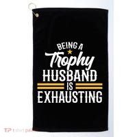Wedding Anniversary Graphic For Husband Golf Towel thumb 0