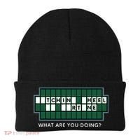 Wheel And Game Show Lovers, Fortune Word Puzzles Beanie thumb 0