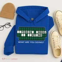 Wheel And Game Show Lovers, Fortune Word Puzzles Hoodie thumb 4