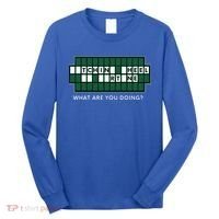 Wheel And Game Show Lovers, Fortune Word Puzzles Long Sleeve Shirt thumb 0