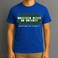Wheel And Game Show Lovers, Fortune Word Puzzles T-Shirt thumb 3