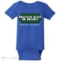 Wheel And Game Show Lovers, Fortune Word Puzzles Baby Bodysuit thumb 0