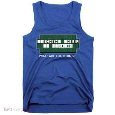 Wheel And Game Show Lovers, Fortune Word Puzzles Tank Top