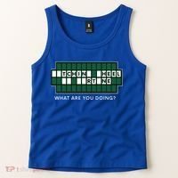 Wheel And Game Show Lovers, Fortune Word Puzzles Tank Top thumb 2