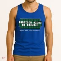 Wheel And Game Show Lovers, Fortune Word Puzzles Tank Top thumb 3