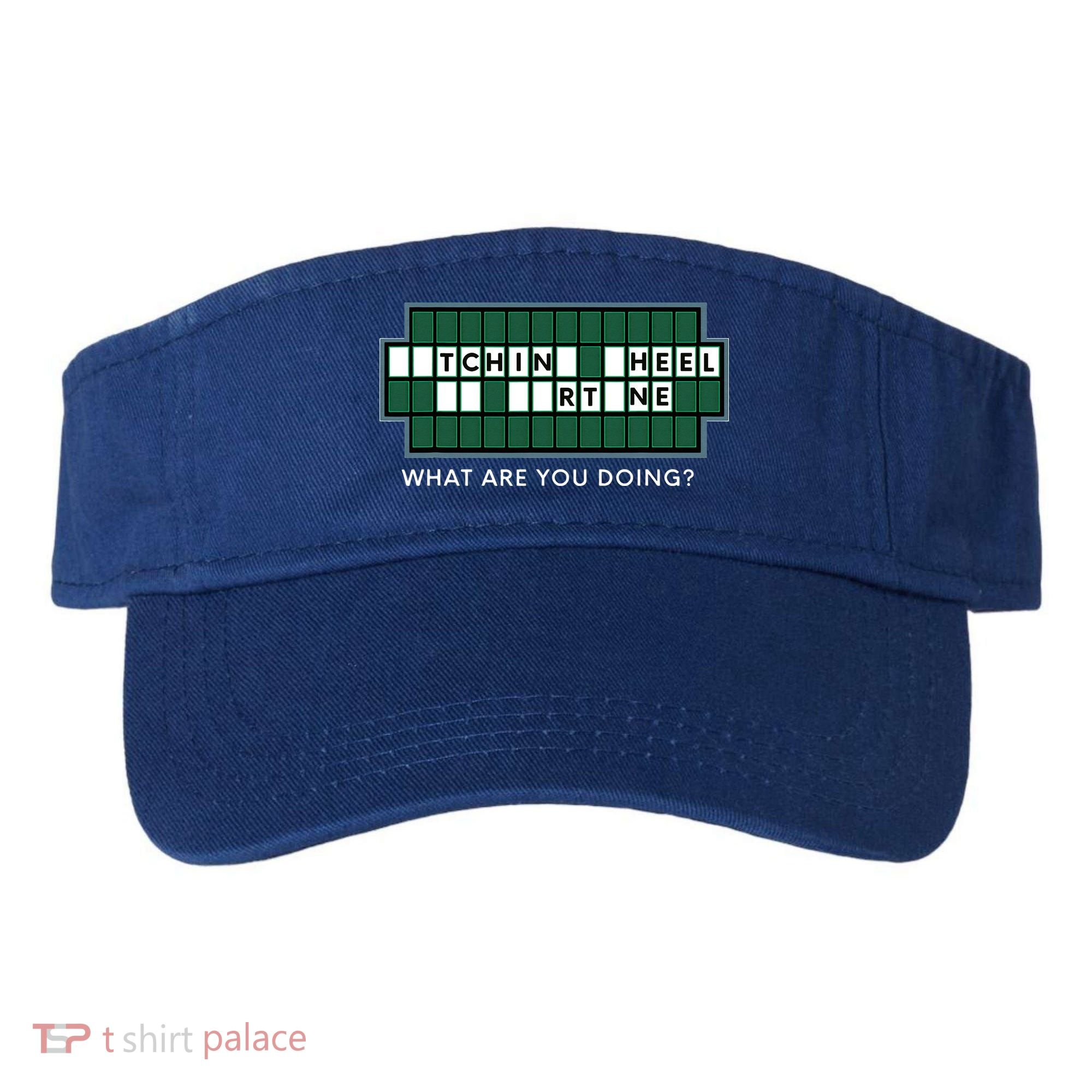 Wheel And Game Show Lovers, Fortune Word Puzzles Visor