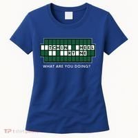 Wheel And Game Show Lovers, Fortune Word Puzzles Women's T-Shirt thumb 0