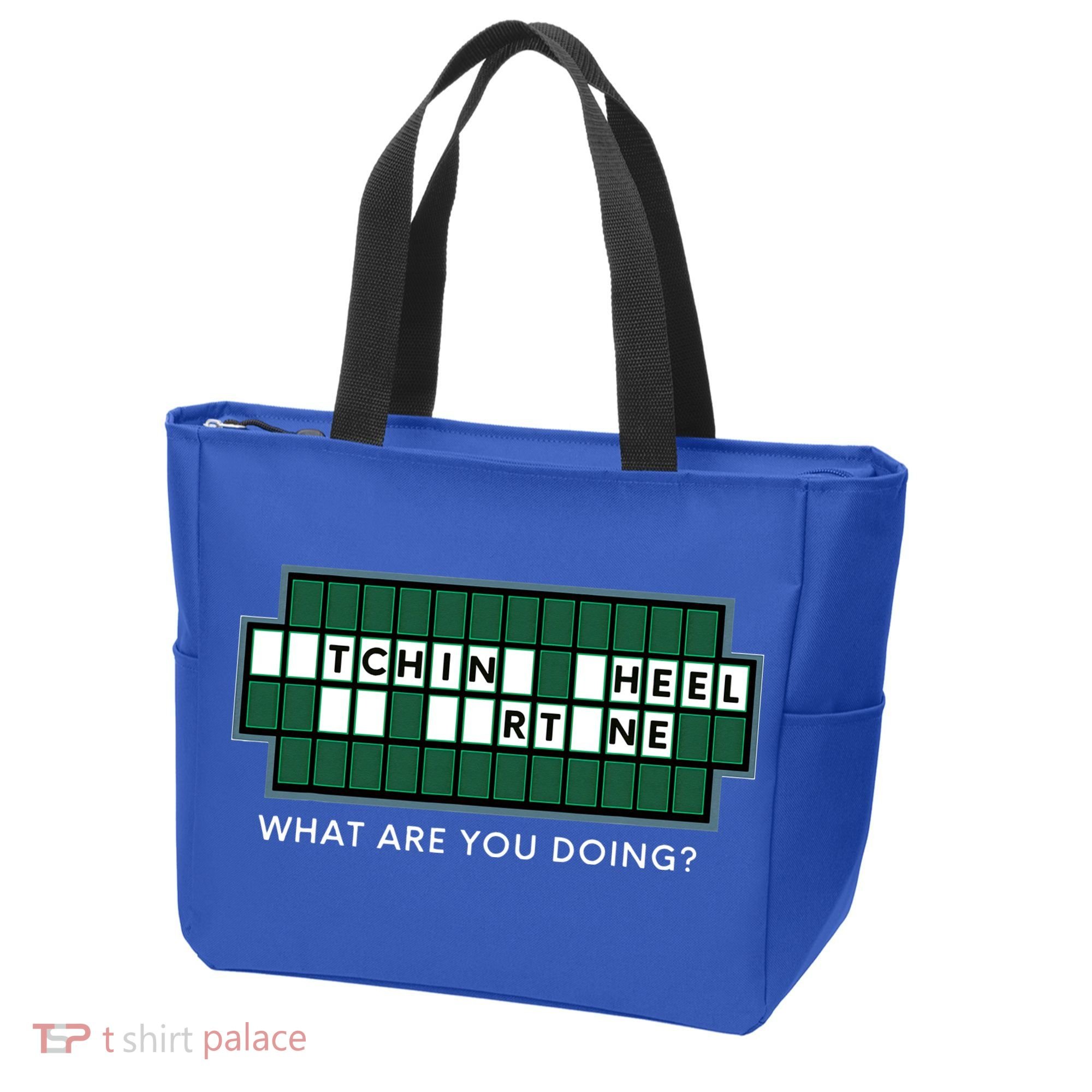 Wheel And Game Show Lovers, Fortune Word Puzzles Tote Bag