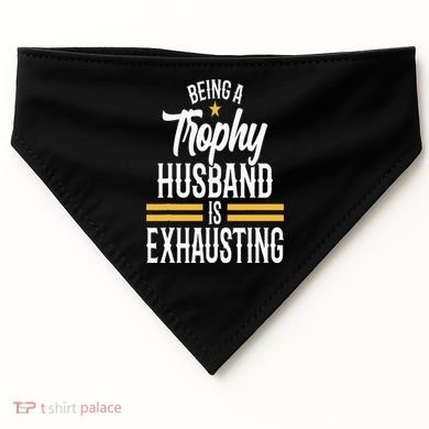 Wedding Anniversary Graphic for Husband USA-Made Doggie Bandana
