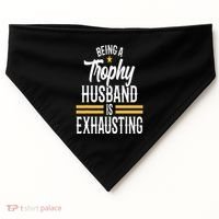 Wedding Anniversary Graphic for Husband USA-Made Doggie Bandana thumb 0