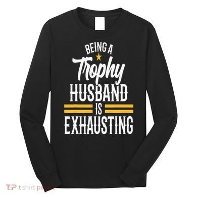 Wedding Anniversary Graphic for Husband Long Sleeve Shirt