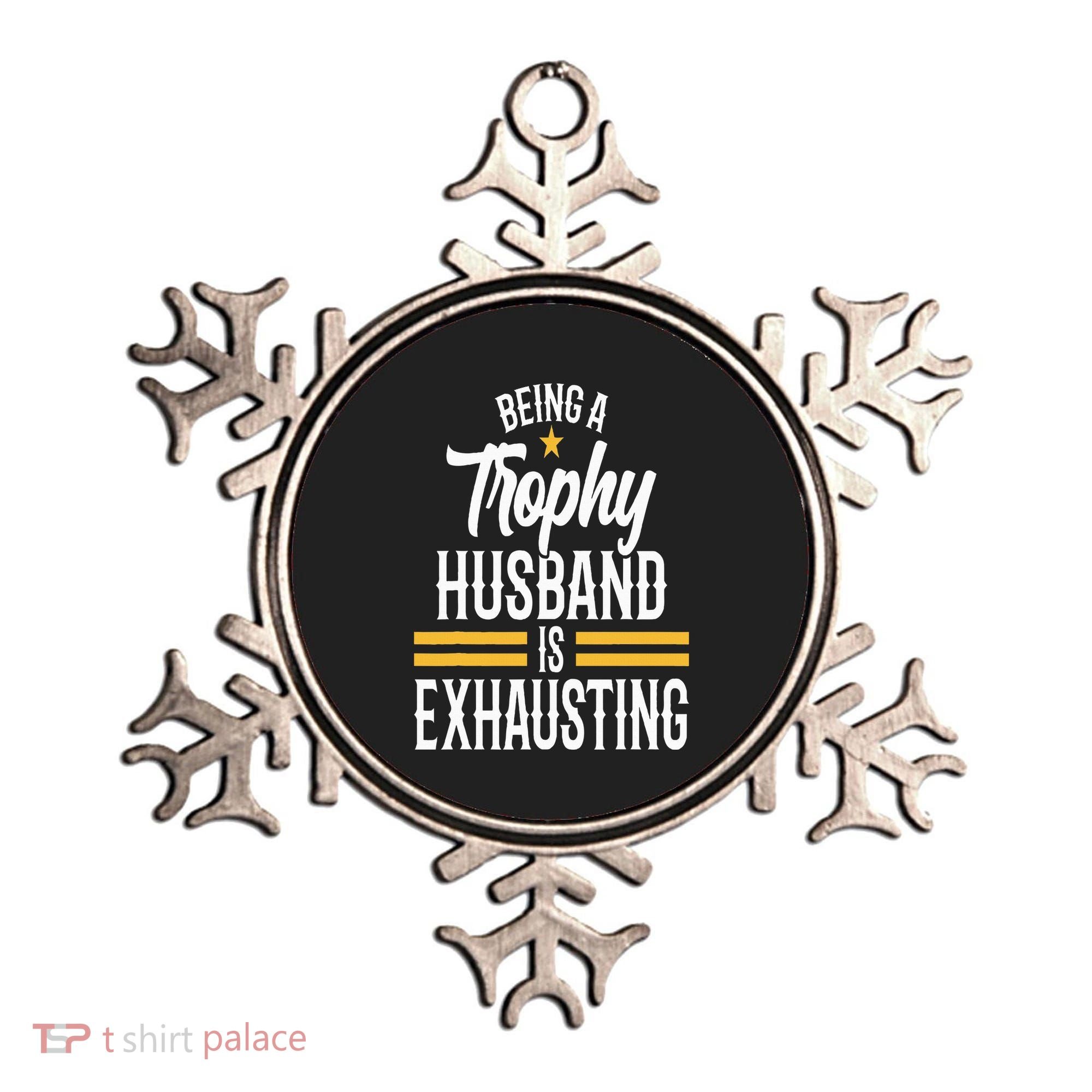 Wedding Anniversary Graphic for Husband Ornament