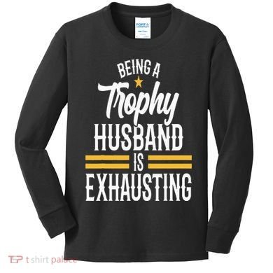 Wedding Anniversary Graphic for Husband Kids Long Sleeve Shirt