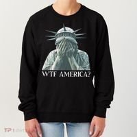 Wtf America Gift Women's Sweatshirt thumb 0