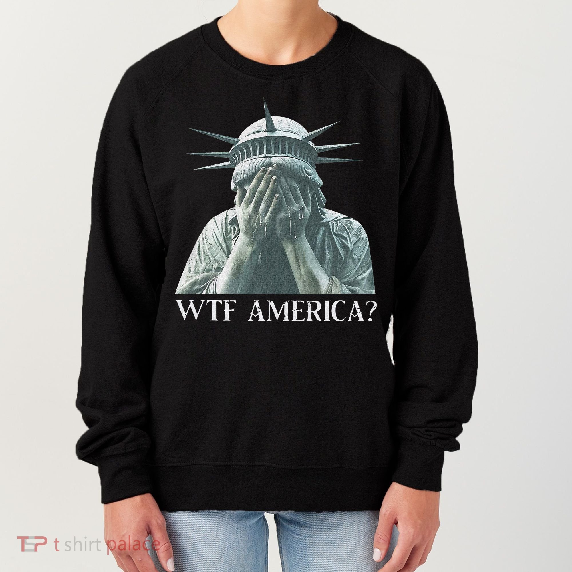 Wtf America Gift Women's Sweatshirt