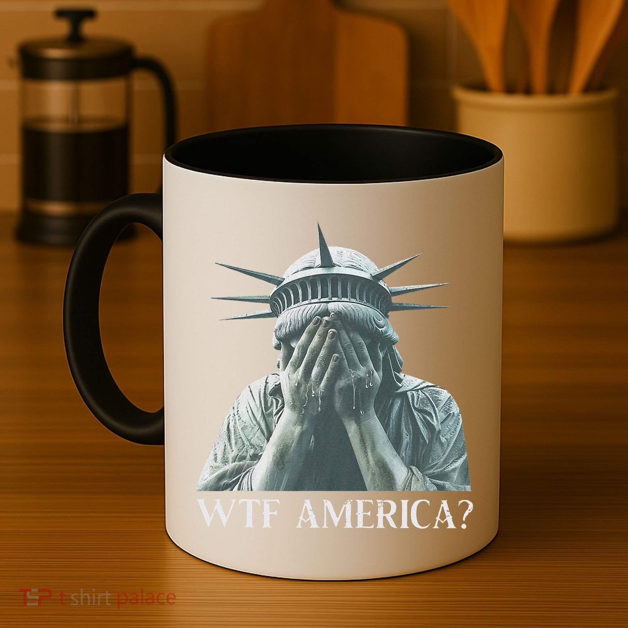 Wtf America Gift Coffee Mug