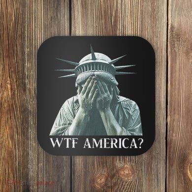 Wtf America Gift Coaster