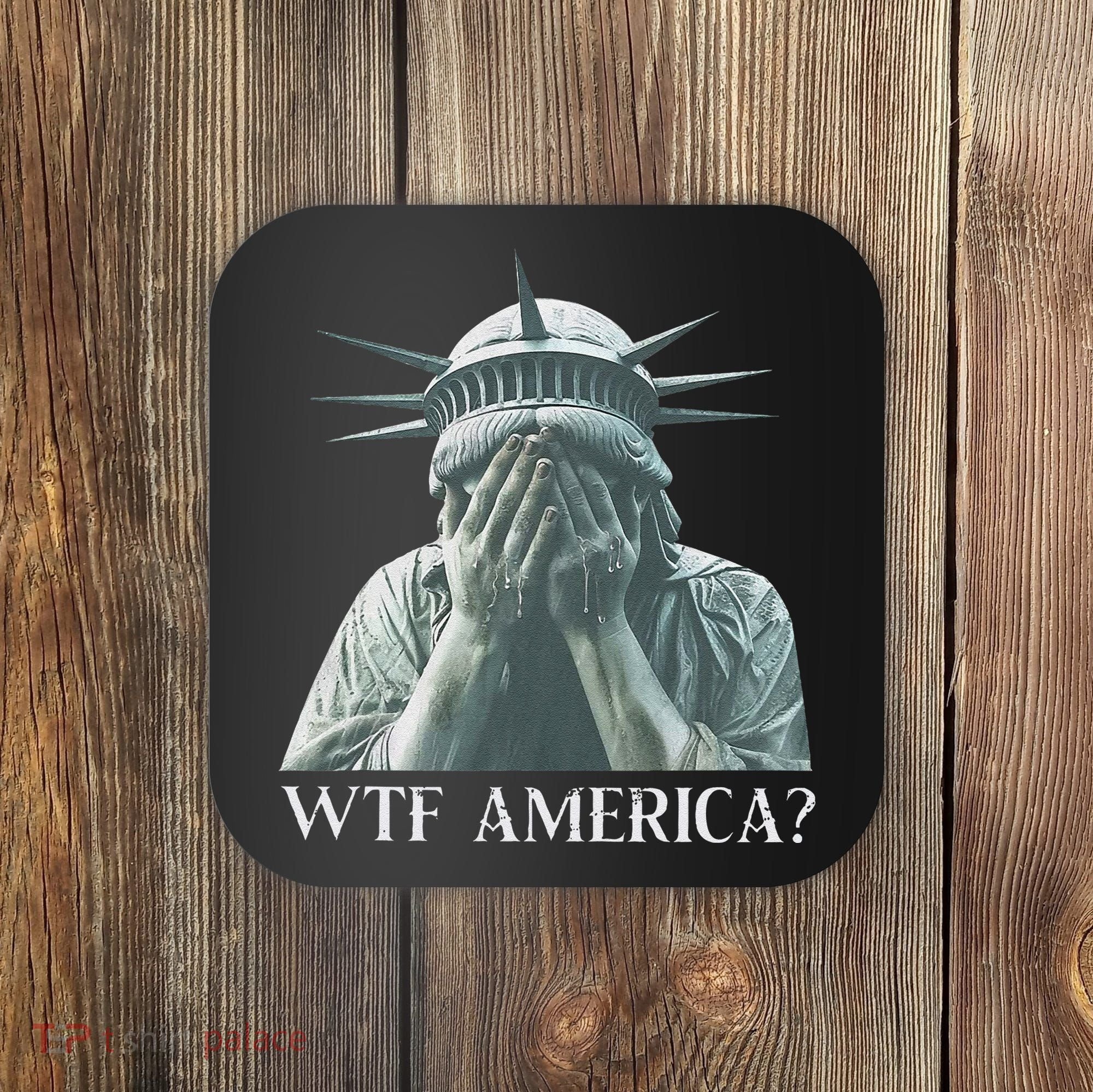 Wtf America Gift Coaster