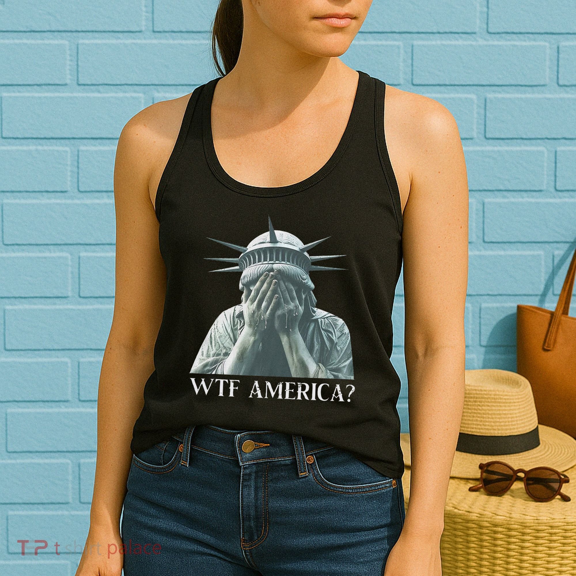 Wtf America Gift Women's Tank Top