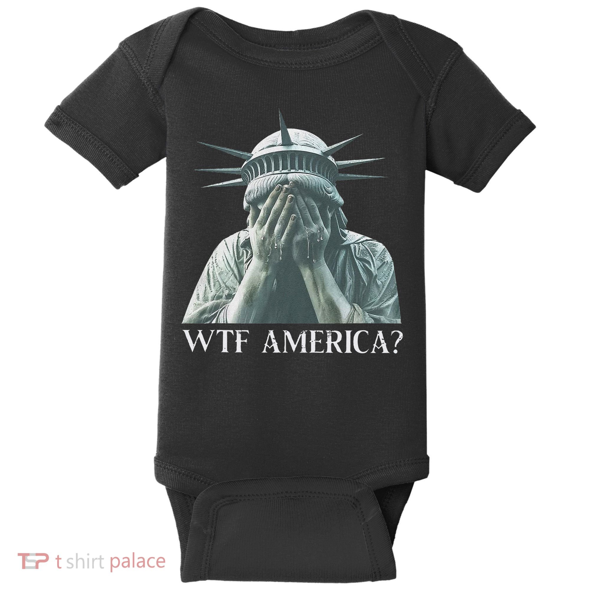 Wtf America Gift Baby Bodysuit