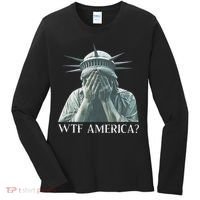 Wtf America Gift Women's Long Sleeve Shirt thumb 0