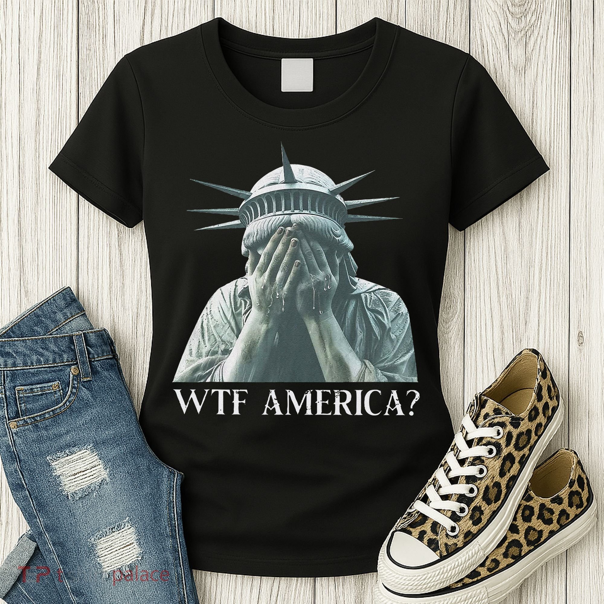 Wtf America Gift Women's T-Shirt