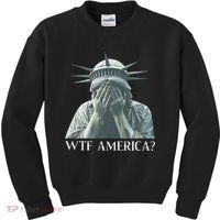 Wtf America Gift Kids Sweatshirt thumb 0