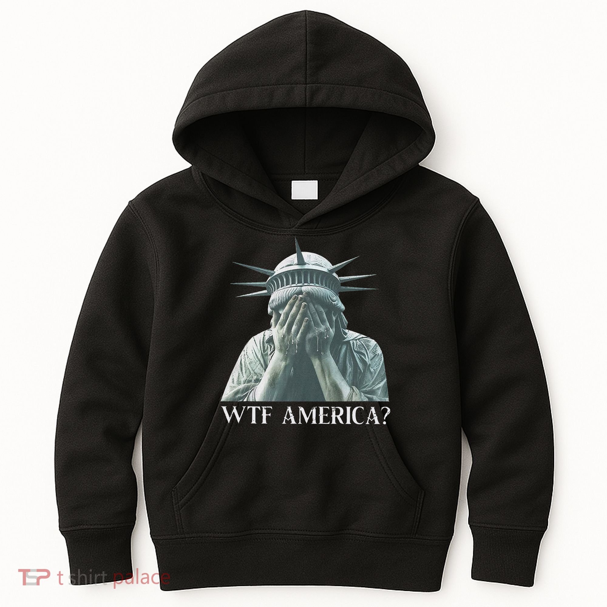 Wtf America Gift Kids Hoodie