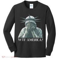 Wtf America Gift Kids Long Sleeve Shirt thumb 0