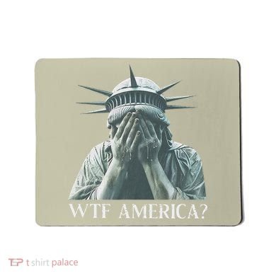 Wtf America Gift Mousepad